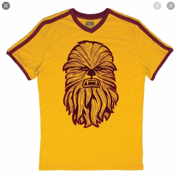 Disney Other - yellow chewbacca shirt